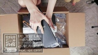 Sarah Sue Unboxing Mysterious Box of Sex Toys #2