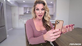 Mature mom rides dick like crazy and asks for more