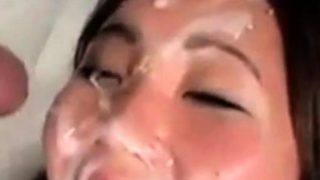 Asian Whore Double Cum Facial