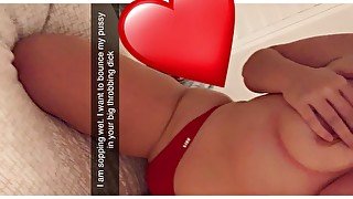 Busty sexy Lexie Smith cums for me through snapchat