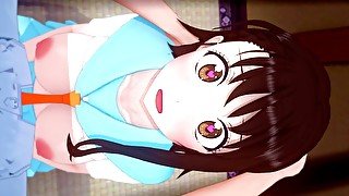 KOSAKI ONODERA DOES HER FIRST TIME 🥰 NISEKOI HENTAI