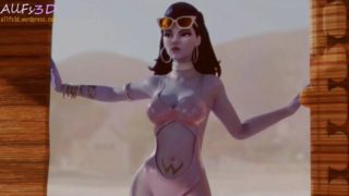 Widowmaker and mercy footboy humiliation