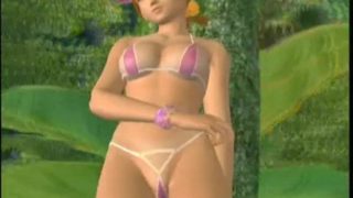 DOAX1 Swimwear mod 051 Female genitalia Kasumi & Leifang