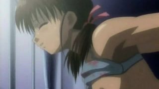 Tempting hentai girl in pigtails getting fucked from behind