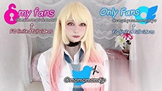 女装 子crossdresser【日本人cosplayer】ギャルJ Kのコスプレおなにー  FC限定オナニー動画ちら見せ