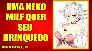 (AUDIO EROTICO) UMA NEKO MILF QUER SEU...