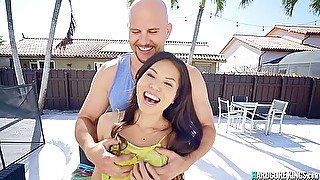 J Mac - Big Male Pole Guy Pounds Petite Asian