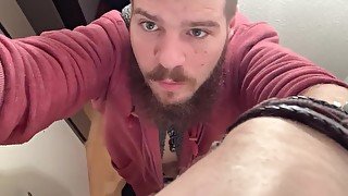 Sam Samuro - Cuming  3 Times while Fucking my Door Mounted Toy-Pussy