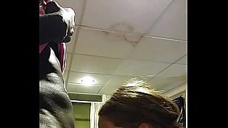 Sexy white wife sucking big black cock and getting face fucked