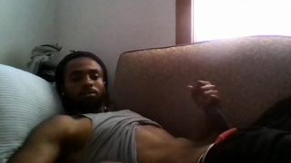 Str8 bbc jerking watching porn