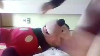 mi scopo topolino-i fuc my mickey mouse's puppet