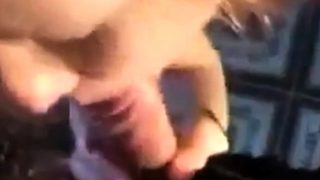 Young girl with swaying titties fucking hubby and friend