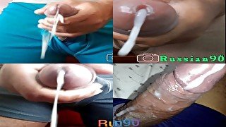 Edging Cumshot - Straight Guy Masturbate And Ejaculate, Lots Of Cum