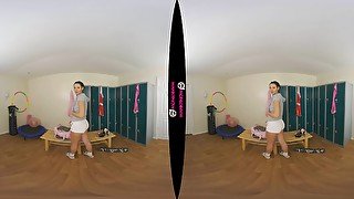 Sporty Seduction featuring Violet - WankitNowVR