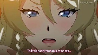 FOLLANDO DURO A WAIFU MIENTRAS LE CHUPO LAS ENORMES TETAS/animation hentai