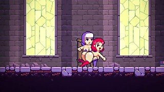 Scarlet Maiden Pixel 2D prno game part 1