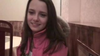 Hot dusky Russian teenage slut Nastia Nickel giving a great blow job