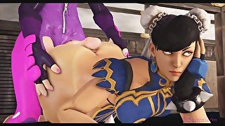 Futa Juri Han Wants Chun Li Holes