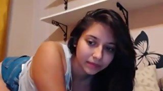 Curvy Webcam Slut Teasing On Webcam