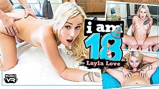 I Am Eighteen Preview - Layla Love - WANKZVR