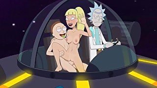 Space Exploration Of Family Guy With One Cucumber - Uncensored Anime