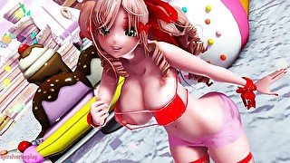 【MMD】 Icecream - Maiko