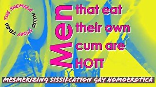 Eating cum is super hott and sexy so Ill teach you How JOI CEI