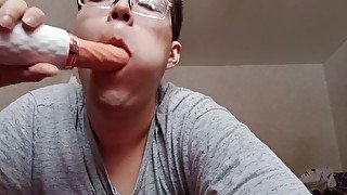 Dildo Blowjob