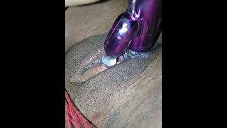 Masturbating and toys. Sucking dick creaming all over myself