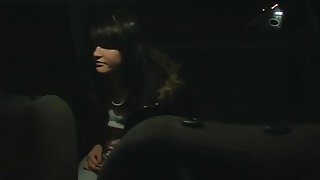 Heavy titted girl pleases taxi man with deep oral