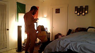 My Roomates Girlfriend Snuck In My Room And Fucked Me