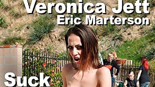 Veronica Jett & Eric Marterson Suck Fuck Facial