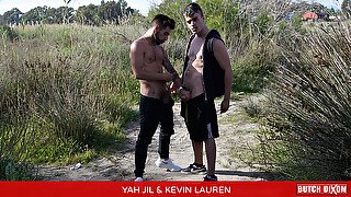 Kevin Lauren and Yahi Jil