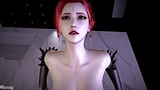 Seductive Cartoon 3d Babe Crazy Adult Clip