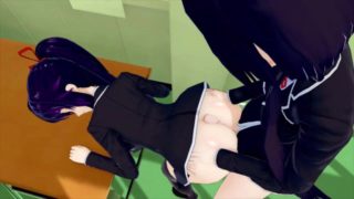 FUTA DATE A LIVE Kurumi X Tohka (3D HENTAI)