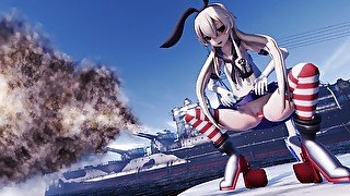 KANTAI COLLECTION - SHIMAKAZE LIVE FIRE DILDO [PREMIUM UNCENSORED VR]