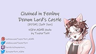 Chained in Femboy Demon's Castle  [BDSM] [Soft Dom] NSFW ASMR TRAILER