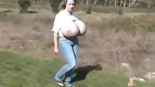 CC - Camping Outside Tits