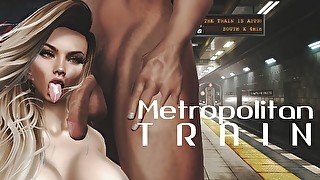 IMVU - SEX at the train Station / Metropolitan Train / Z