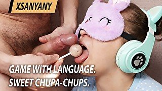 Game with Language. Sweet Chupa-Chups.