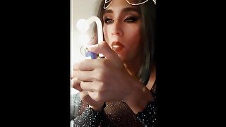 Petite Latina Smoke & Blow Clouds - 57