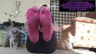 Foot Fetish - Tanks Stinky, Smelly Socks And Feet!! Footjob Ready