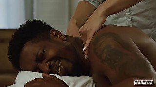 Skylar Snow & Isiah Maxwell's steamy interracial sexcapade