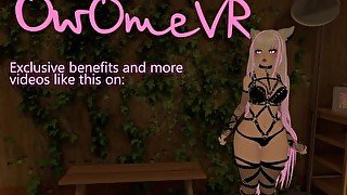 Beautiful POV Blowjob in VRchat - with lewd moaning and ASMR noises [VRchat erp, 3D Hentai]