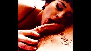 The Jewish Gyspy Loves Worshipping Big Uncut White Cock & Balls