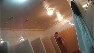 Hidden cameras in public pool showers 943