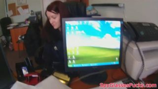 European babe banged on spycam