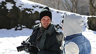 Wintertime fucking is what Vadim Black wants with  Jimmy Fanz