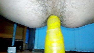 Anal masturbation for my ass - solo, closeup