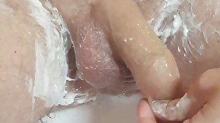 Summer Cock and Balls Shaving